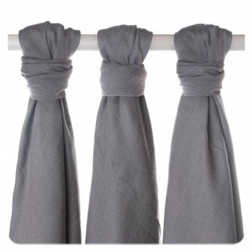 Bamboo muslins xkko bmb 70x70 silver 3pcs acd