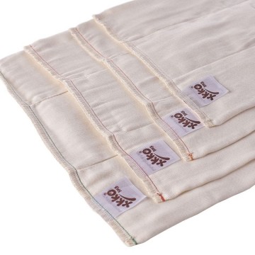 Bamboo prefolded diapers xkko bmb infant natural 476