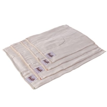 Bamboo prefolded diapers xkko bmb infant natural 722