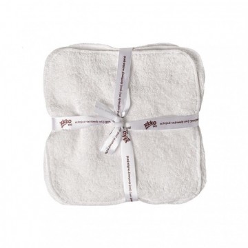 Bamboo washcloths xkko bmb 21x21 natural 2e7