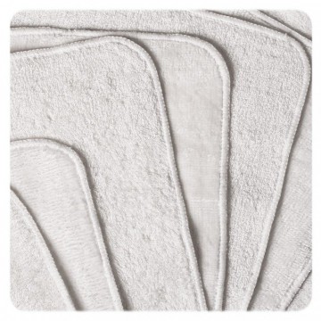 Bamboo washcloths xkko bmb 21x21 natural f75