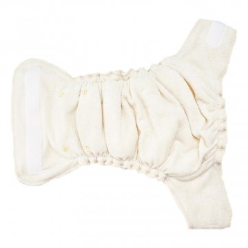 Happybearonesizebamboodiaper openfront