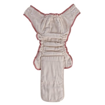 Organic cotton fitted diaper xkko organic natural size m 028