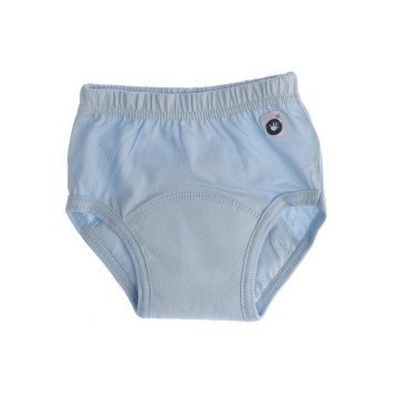 Organic cotton training pants xkko organic baby blue e5c