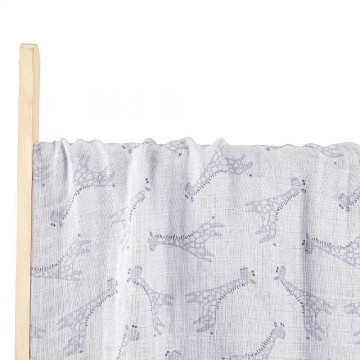 Swaddle bluegiraffe detail
