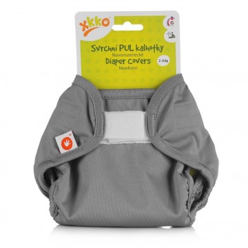 Xkko diaper cover newborn grey f62